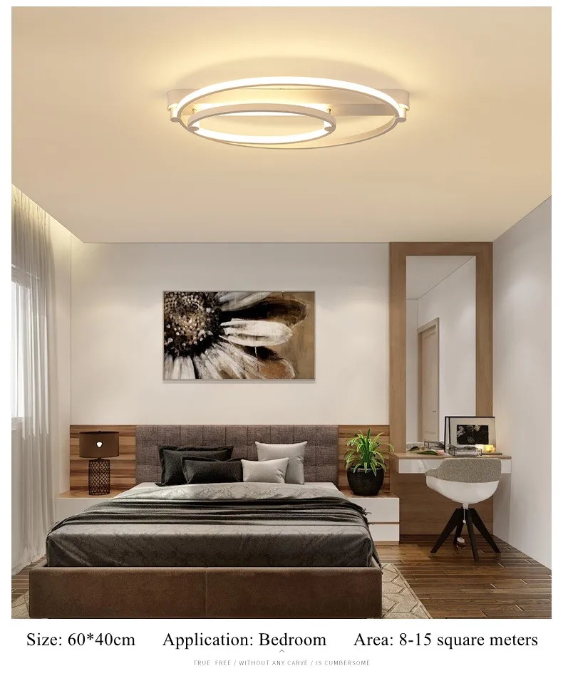 led ceiling light modern lamp living room lighting fixtures 7
