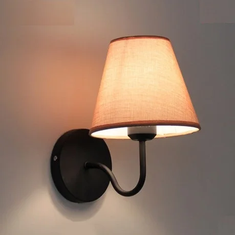 Simple Creative Fabric Wall Sconces Modern Led Light Fixtures Simple Creative Fabric Wall Sconces Modern Led Light Fixtures For Bedroom Lamp Indoor Lighting Lampara Pared In Lamps From Lights