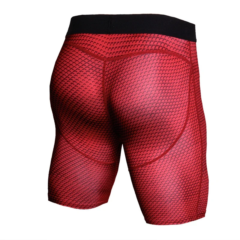 Мужские трусы-шортики с утягивающим эффектом Спортивные Беговые Упражнения дышащие для мужчин быстросохнущие Компрессионные шорты штаны для бодибилдинга