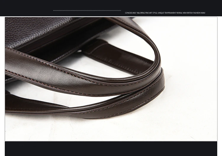 Акции 2019 Новая модная сумка для мужчин Портфели из искусственной кожи бизнес бренд мужской s сумки оптовая продажа высокое качество