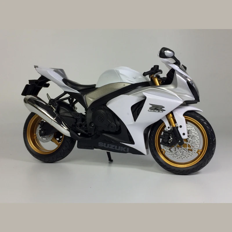 1:12 Suzuki GSX-R1000 модель мотоцикла Коллекция игрушек Лучший подарок на день рождения Рождество для детей