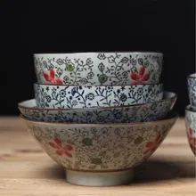 Подглазурная керамическая посуда Home Hotel рисом динамик миску с овощной суп чаша Ramen