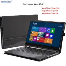 Чехол для lenovo Yoga C930 13,9 дюймов Yoga 920 910 сумка для ноутбука lenovo Yoga 7 Pro 6/5 Pro съемный чехол из искусственной кожи