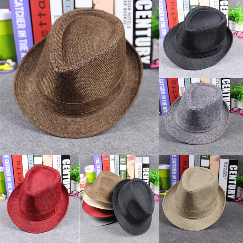Головной убор унисекс в британском стиле для мужчин и женщин|womens fedora hats|fedora hatjazz hat