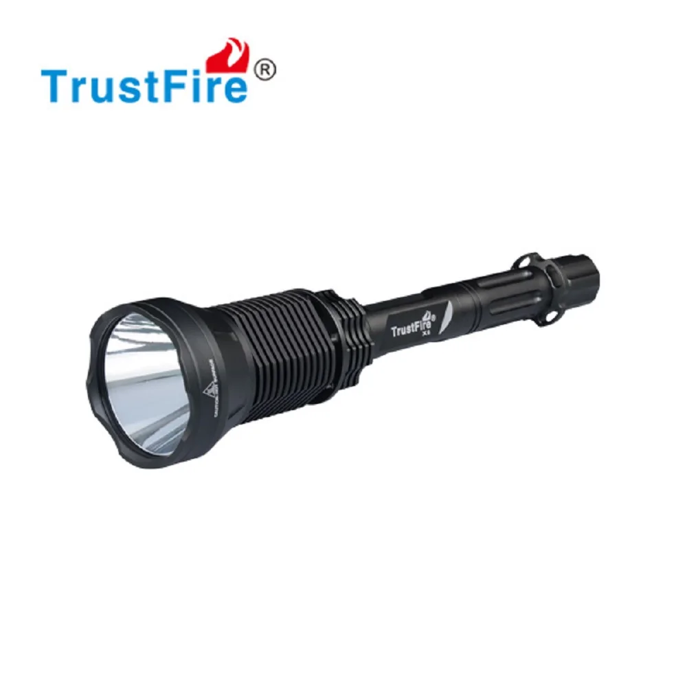 SST-90 светодиодный светильник-вспышка TrustFire X6 2300lm фонарь, 5 режимов, мощный светильник, 18650 перезаряжаемый светильник для наружного кемпинга и охоты
