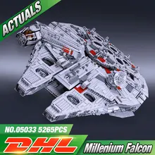 LEPIN 05033 5265pcs Star Wars Ultimate Collector’s Millennium Falcon Model Building Kit Blocks Bricks Toy Compatible 10179