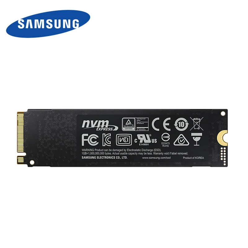 Твердотельный накопитель SAMSUNG 970EVO Plus Накопитель SSD 1 ТБ 250 г/500 г M.2 жесткий диск для