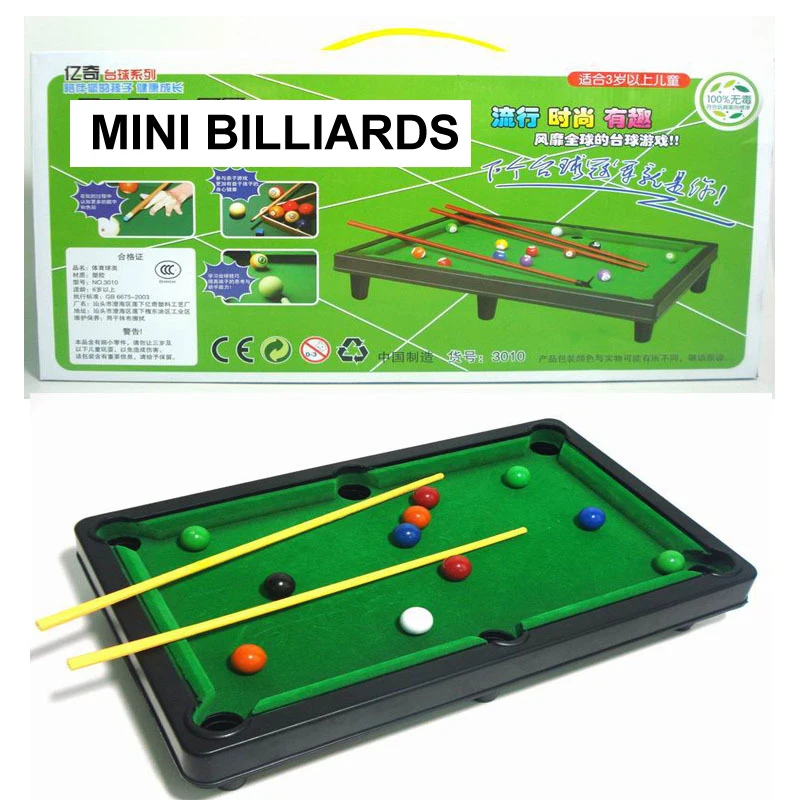 Removable Assembly Multifunction Mini Billiards Sports Set Toys Child