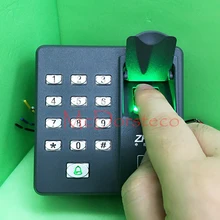 O Envio gratuito de máquina de controle de acesso Por Impressão Digital com sistema de scanner de impressões digitais para controle de acesso RFID porta teclado X6