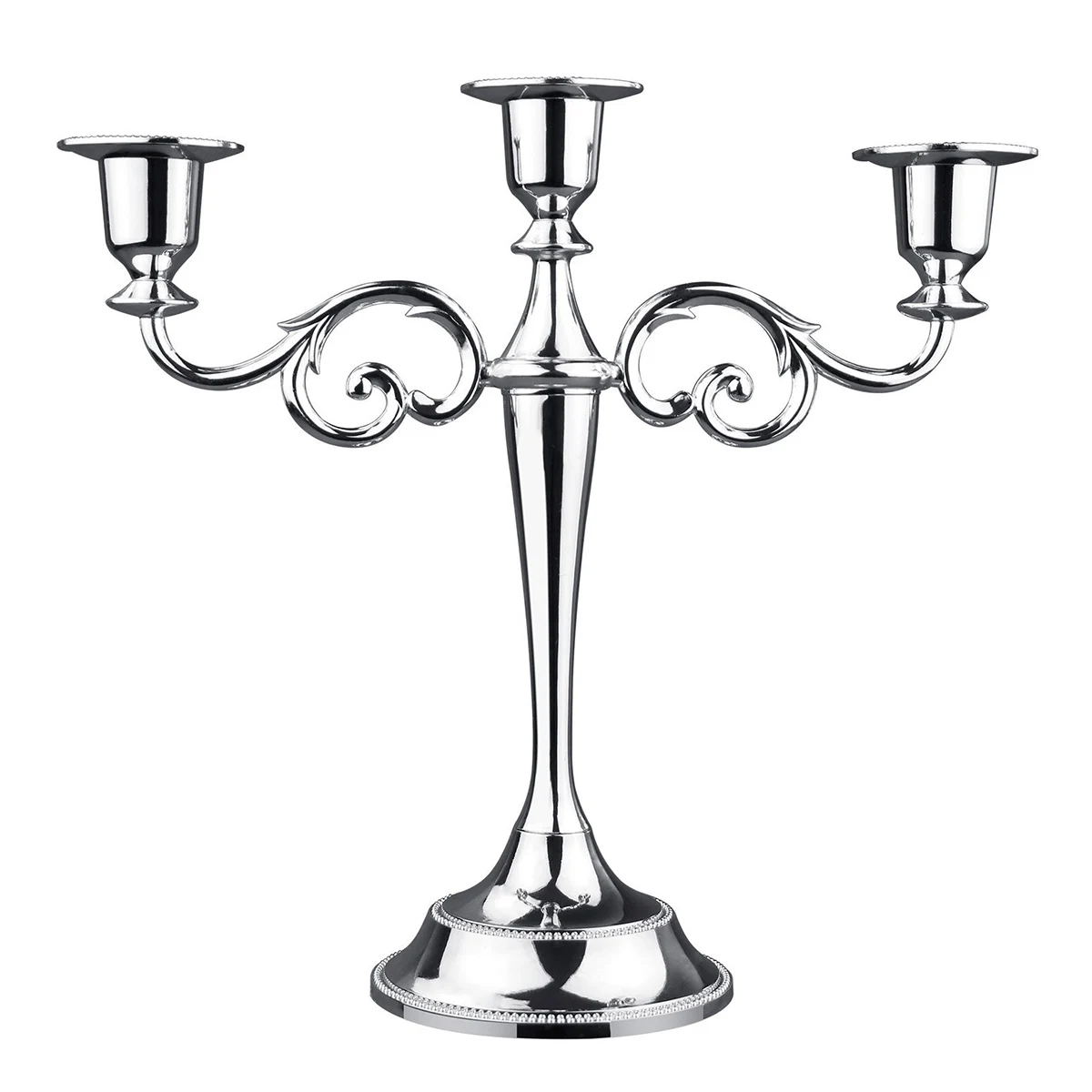 HOT SALE 3 Candle Metal Candelabra Tall Candle Holder Wedding Event