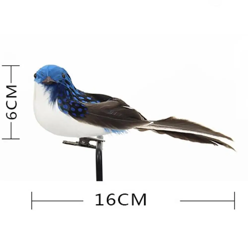Милый искусственный Воробей птица пенные Перья Мини Ремесло птицы DIY птица МОДЕЛЬ имитирующая моделирование украшение дома