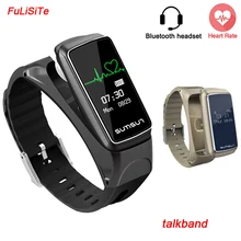 Smart Браслет B7 Bluetooth наушники Стиль монитор сердечного ритма Смарт часы OLED умный Браслет фитнес трекер для Android/IOS