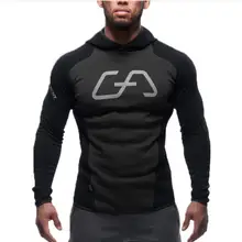 New shark hoodies men coat bodybuilding and fitness hoodie sweatshirt muscle men ‘hoodies