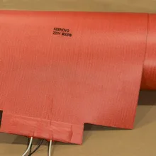 Силиконовый нагреватель для пресса для лыж, автоклав для лыж, формовочный Деревянный/гибочный нагреватель одеяло с регулятором PID, SSR, Тип K TC