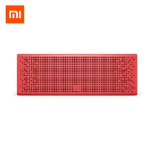 D’origine Xiaomi Mi Bluetooth 4.0 Haut-Parleur Micro-SD Aux-In Sans Fil Mains Libres Appel Stéréo Portable Mp3 Jouer En Aluminium cadre Haut-Parleur