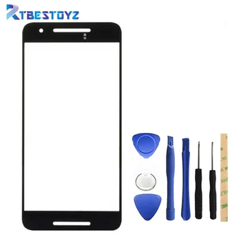 

RTBESTOYZ For Huawei Google Nexus 6P Front Glass Digitize Touch Screen High Quality 100% new and tested Black Color