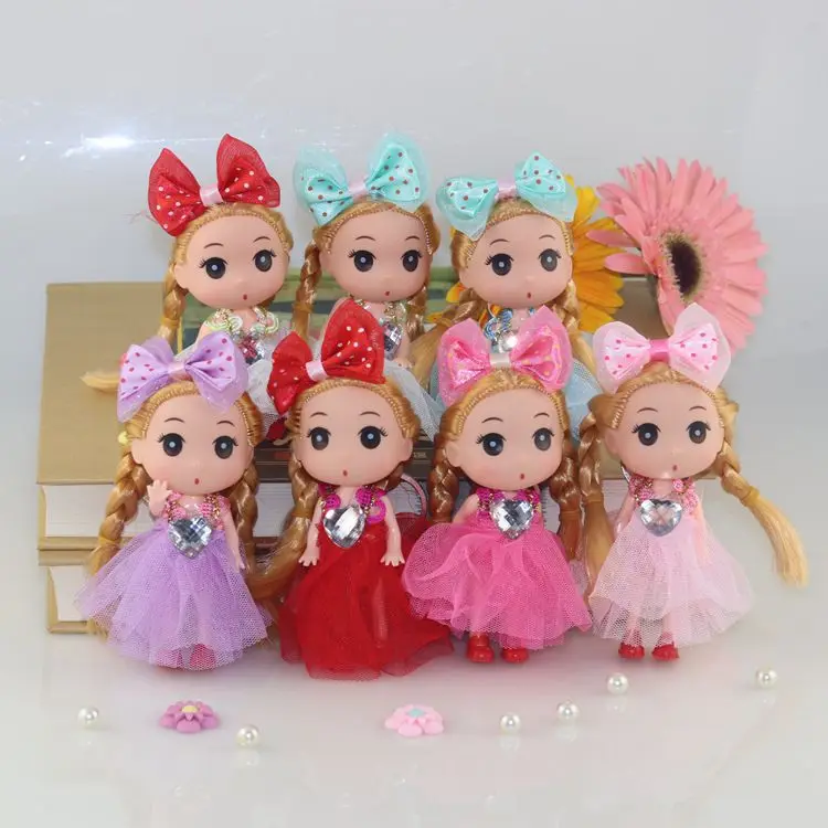 

12cm 2019 hot sale Kids Toys Soft Interactive Baby Dolls Toy Mini Doll For girls and boys Dolls & Stuffed Toys Cute doll 002