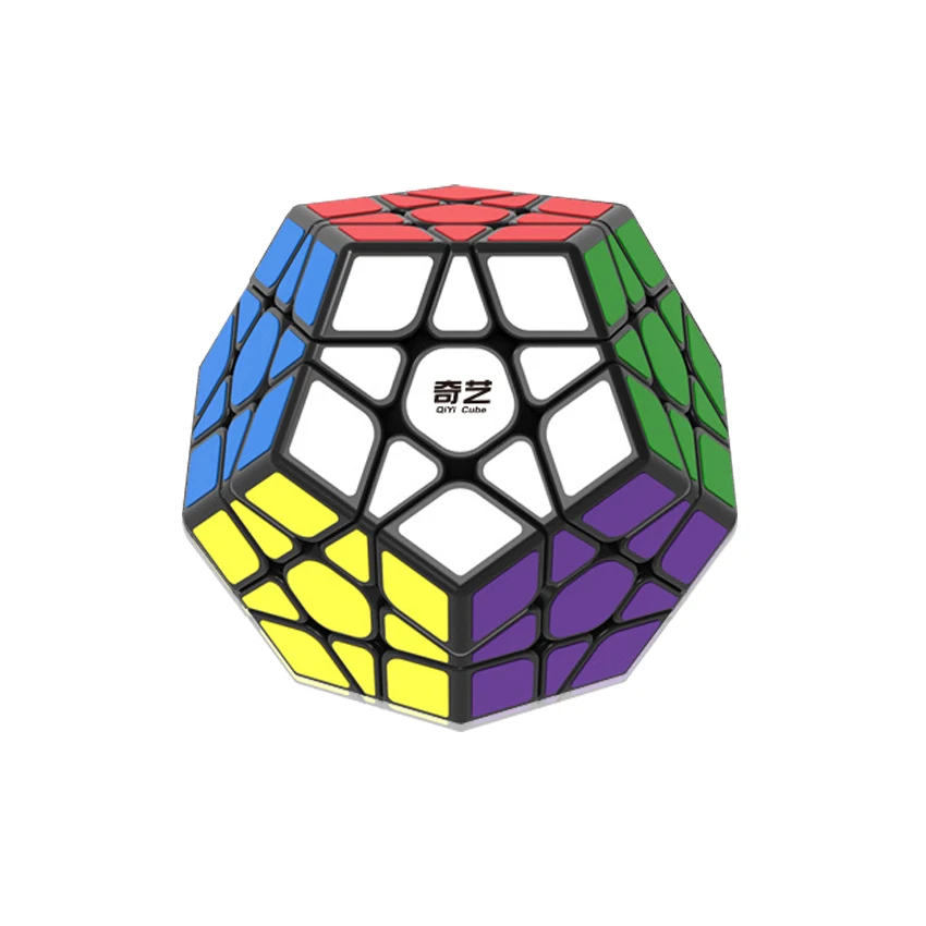 Волшебный куб QIYI 5x5x5 кубик головоломка черный белый профессиональный скоростной