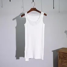 Saia Saia Longa Топ без рукавов женский han edition Жилет Длинная летняя одежда сексуальная развивать нравственность джокер