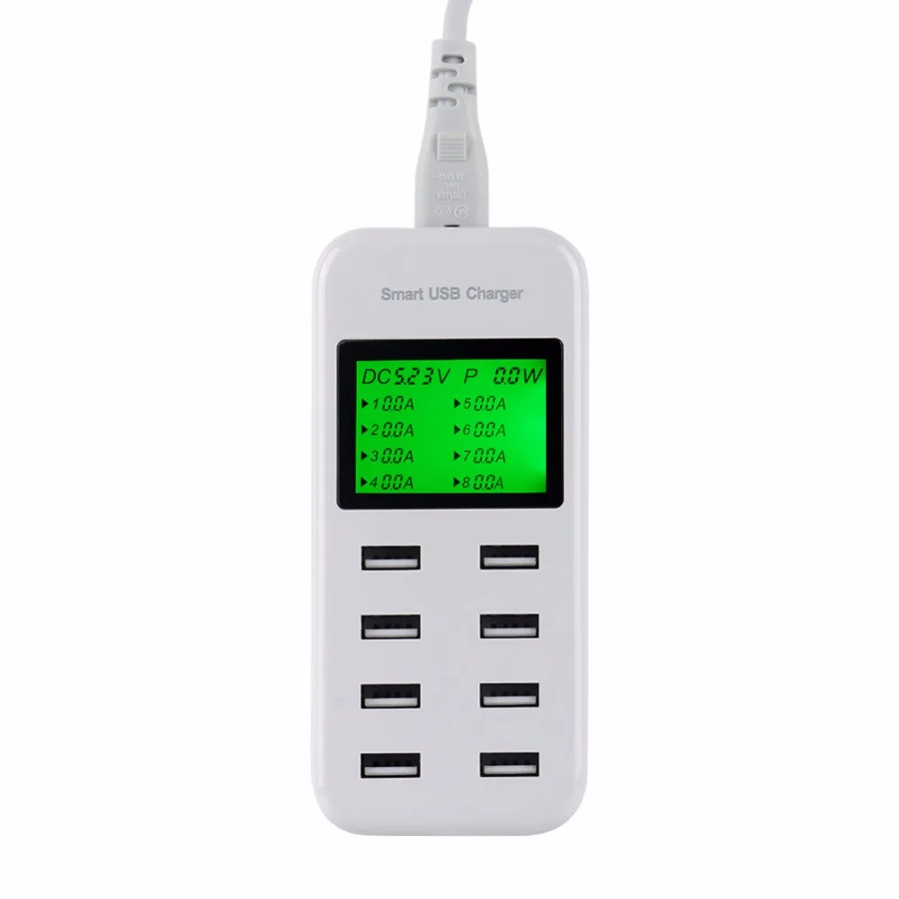 Buy 8 Port Smart USB Charger 40W Multi Port Power