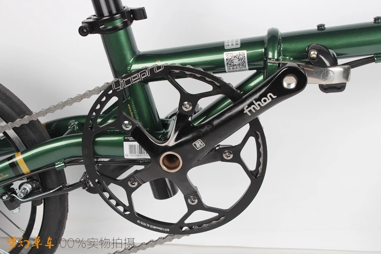 Best Ultra-light 9-speed chrome-molybdenum steel folding bike High quality Cost-effective bicycle Retro travel driving leisure BMX 16