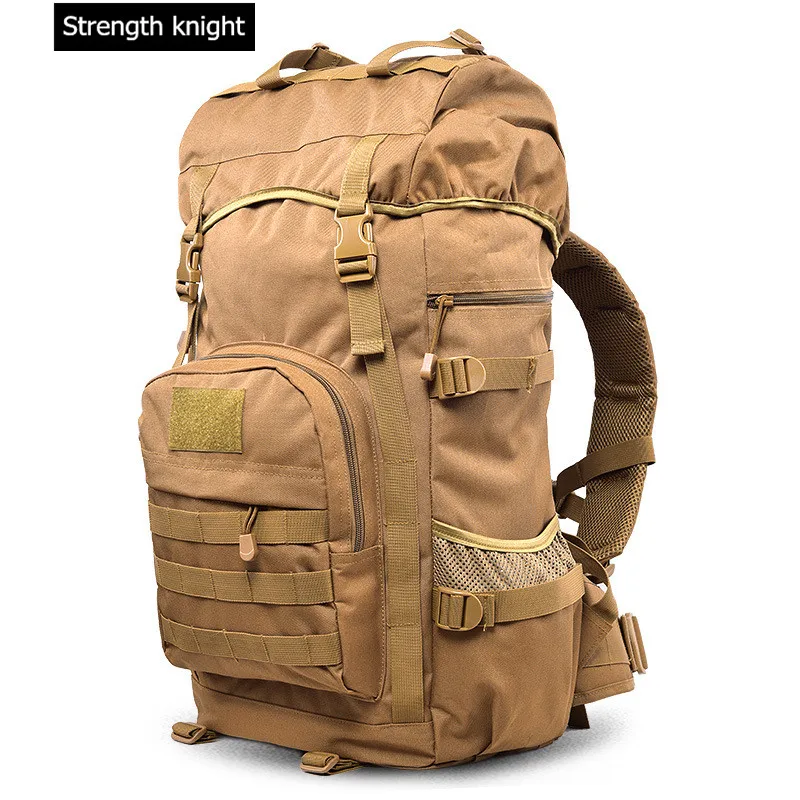 

Large Capacity 50L Men Backpack Men's Travel Bag Polyester Bags Waterproof Shoulder Bags Computer Packsack