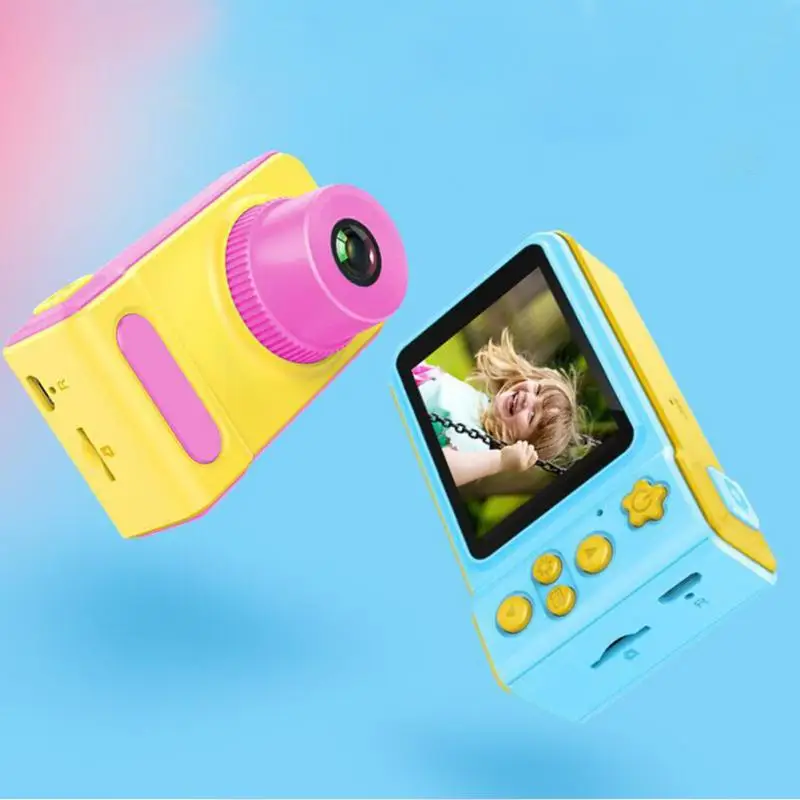 2.0 inch IPS HD screen Children Camera Toys Mini Lovely Kids Anti-shake Digital Camera Max Memory Expansion 32GB For Child Gift