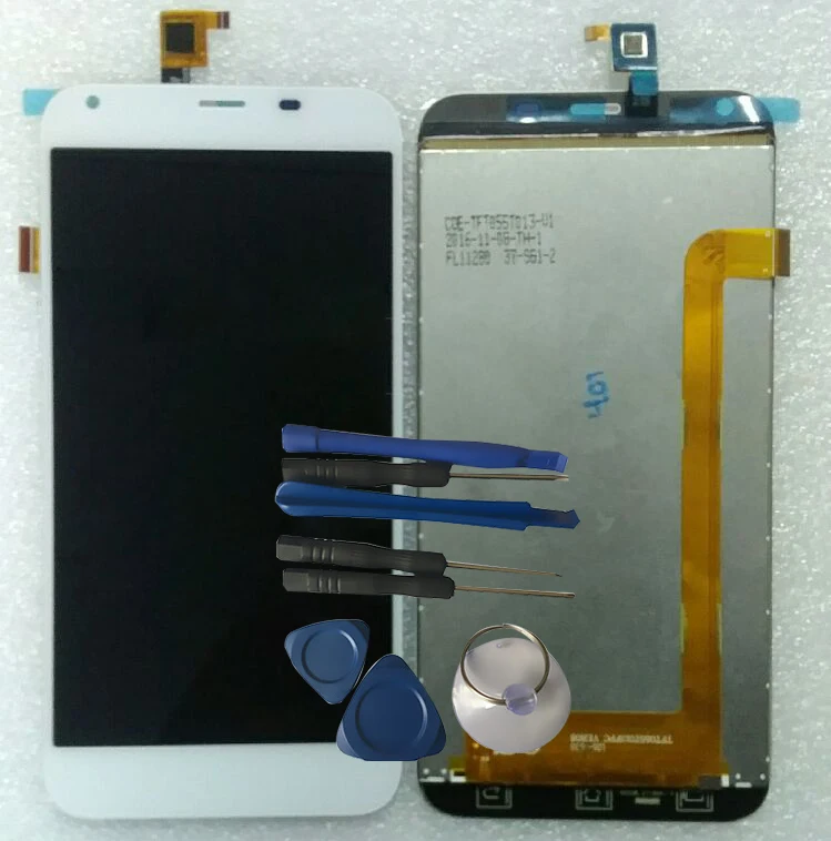 

RYKKZ ForEK55M.21196A1 Touch Screen With LCD Display TFT055T013FPC Digitizer Assembly Replacement With Tools
