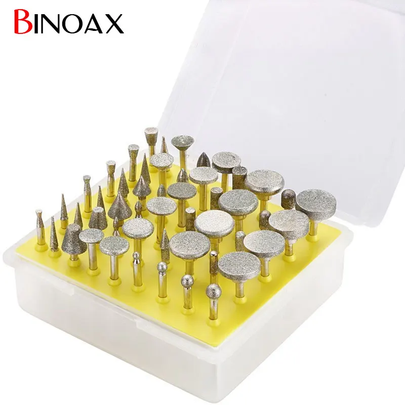 Buy Binoax 50pcs/set Diamond Coated Grinding Grinder