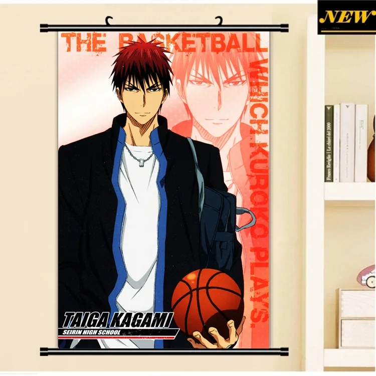40X60 см Kuroko no Basuke баскетбольная серия спортивный аниме мультфильм прокрутки
