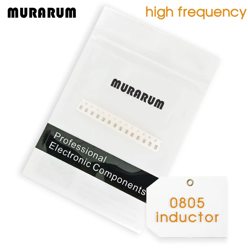 MURARUM 100 шт. индуктивности 0805 smd 2012 smt мощности индуктора 1nH ~ 220nH высокая частота