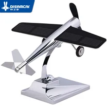 DREAMCAR высокая технология модель самолета украшения пропеллер вращающийся солнечной энергии 0,4 Вт для автомобиля украшение интерьера аксессуары