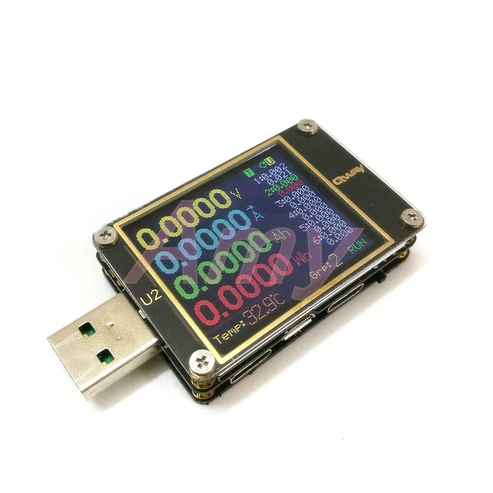WEB U2 измеритель напряжения USB тестер QC4 + PD3.0 2 PPS для быстрой зарядки| |