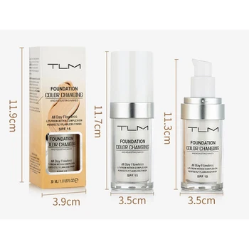 

Concealer Cream which has Characteristics of Liquid Foundation Cover Defects Long-Lasting Waterproof Control Oil Moisturizing