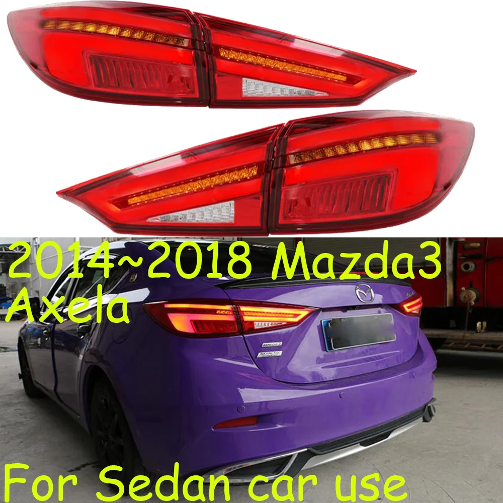 Автомобильный Стайлинг, Головной фонарь для Mazda 3, фара,, год, Мазда 3, axela, фары, Биксеноновая фара, СВЕТОДИОДНЫЙ DRL задний фонарь