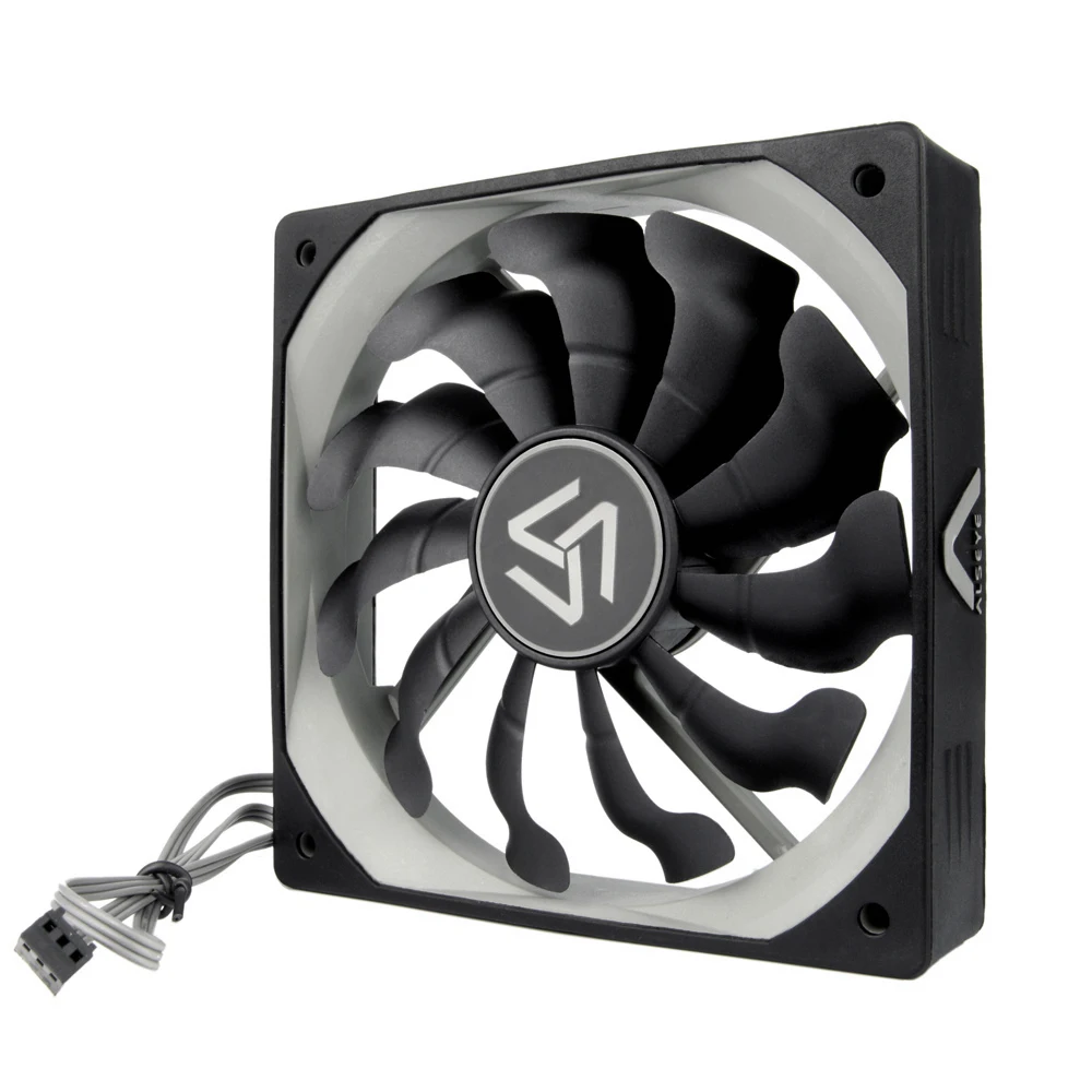 Alseye 120 мм компьютер Вентилятор Cooler 3 Pin 12 В 1200 об./мин. 10 шт. оптовая продажа для