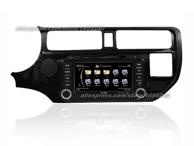 Автомобильный gps-навигация для KIA Rio 2011 2012 2013 DVD радио аудио видео стерео