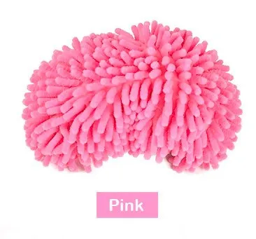 1 шт. многофункциональные тапочки-тряпка, непокрытые тапочки-швабры, костюм из чистой швабры - Цвет: Розовый