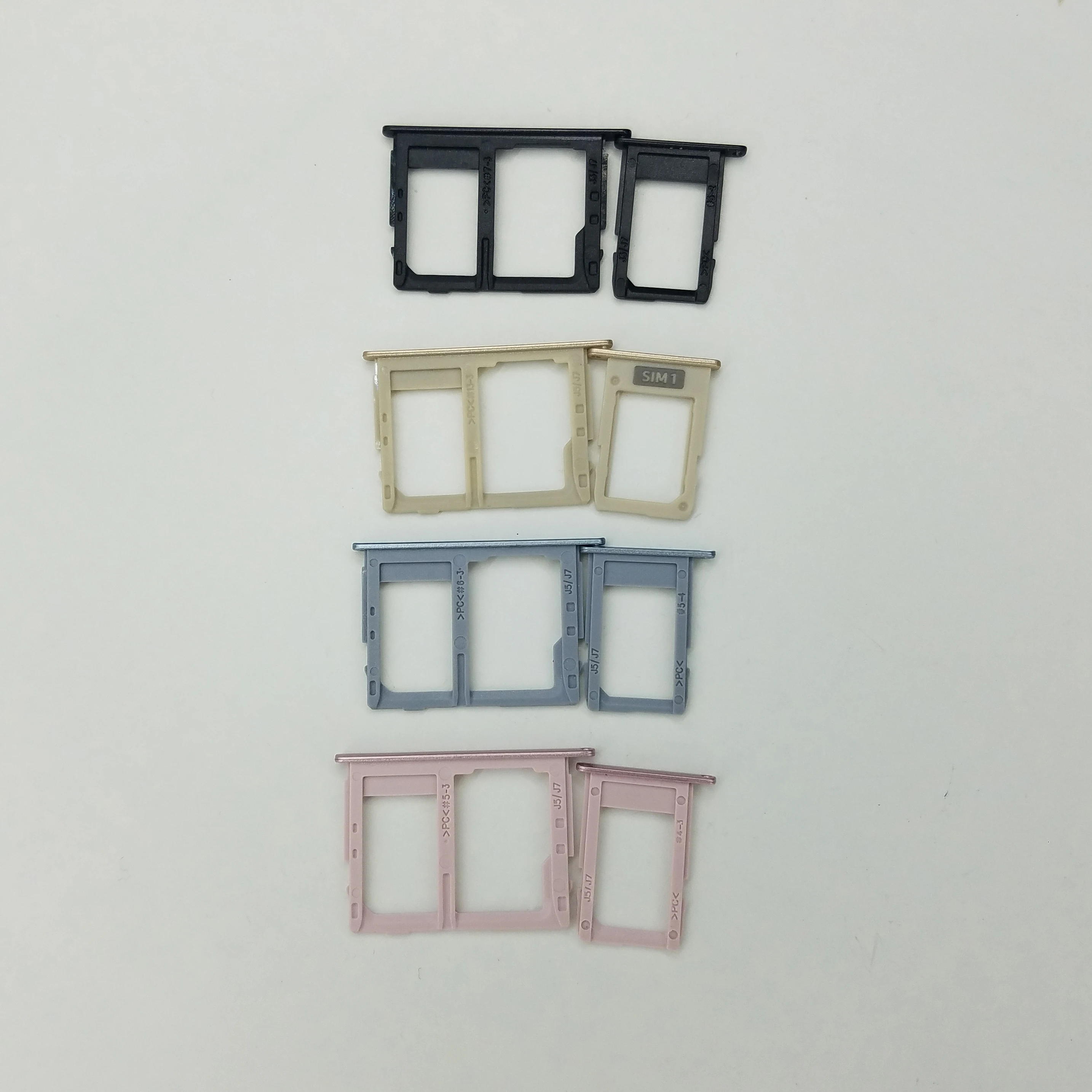 

For Samsung Galaxy J5 J7 Pro 2017 J530 J730 J530F J730F Original Phone Housing New SIM Tray Adapter Micro SD Card Tray Holder