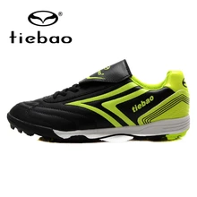 TIEBAO Professional Children Kids Outdoor Sport Soccer Shoes TF Hard Court Sneakers Trainers New Design Football Boots