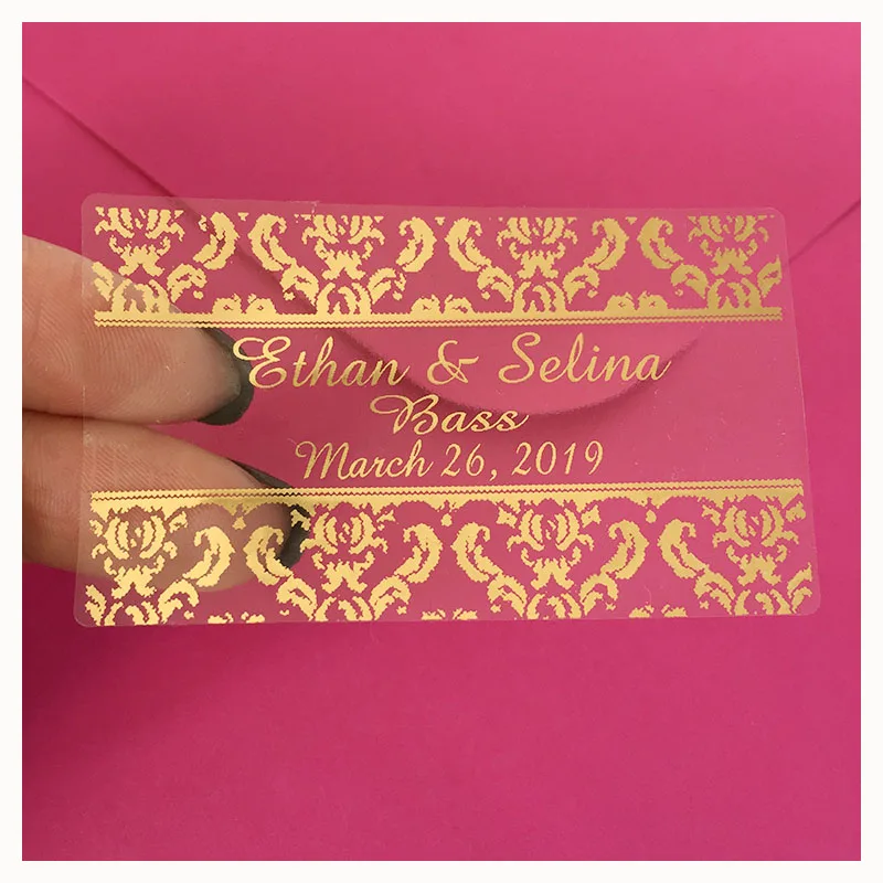 Personalized Damask Wedding Favor Stickers Shower Labels Birthday Black /& White Damask Round Custom Damask Favor Labels Stickers
