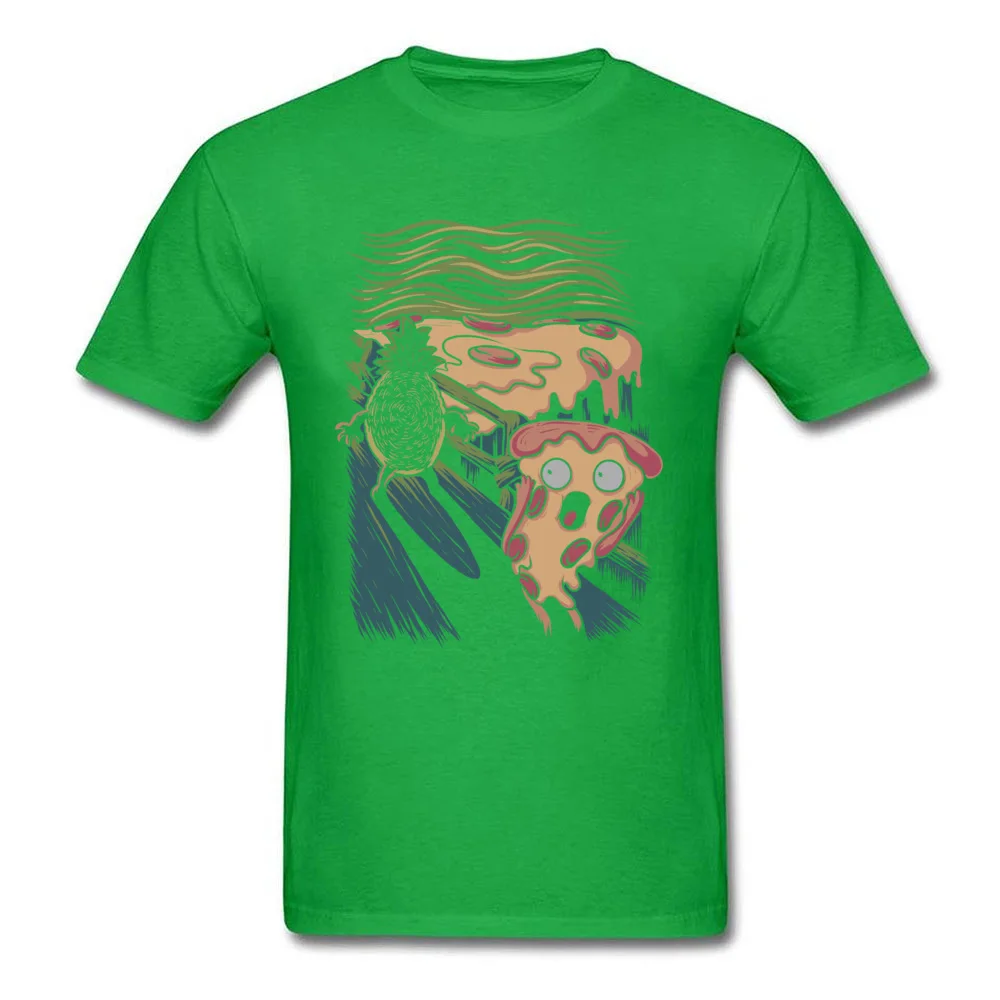 Pizza Nightmare Special Young Tshirts O-Neck Short Sleeve Cotton Fabric Tops T Shirt Casual Tops & Tees Drop Shipping Pizza Nightmare green
