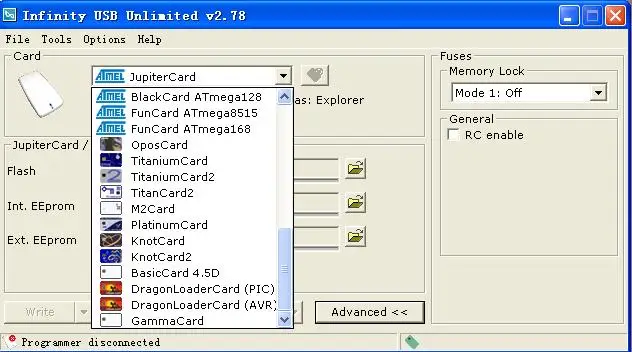 PCBA смарт-карта программист Бесконечность usb неограниченное количество sim-карты программист IC ридер писатель для 24Cxx SLE AVR PIC ATmega карты