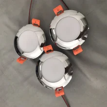 Topoch 9-30V светодиодный светильник 3W вырез 65-70 мм 4-Pack холодный рассеивающий пружинный зажим Крепление Полный алюминиевый купол свет для RV лодки