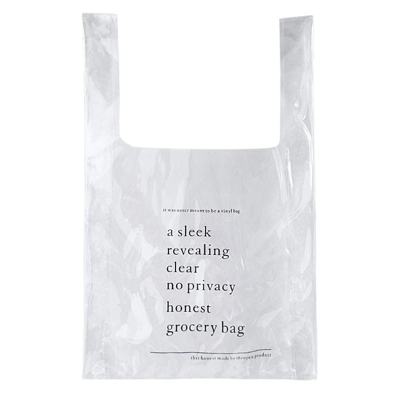 

NoEnName_Null High Quality Transparent PVC Women Handbag Clear Clutch Purse Beach Shopping Tote Bag Pouch