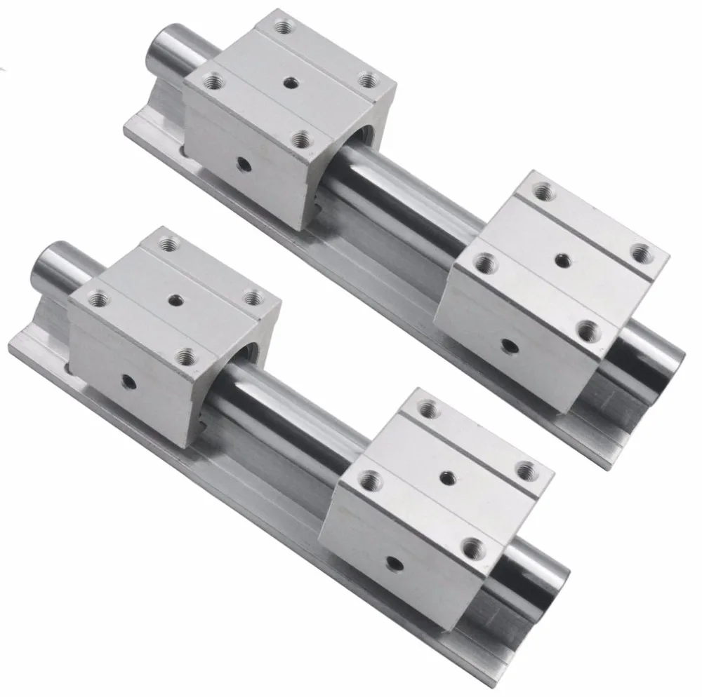 SBR20UU Open Roller Bearing Slide Block SBR20 Linear Bearing 200/300