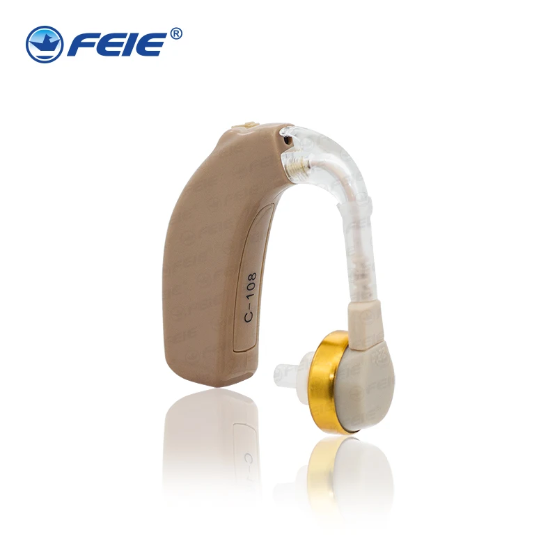 newest bte rechargeable hearing aid electronic hearing earphones deaf c