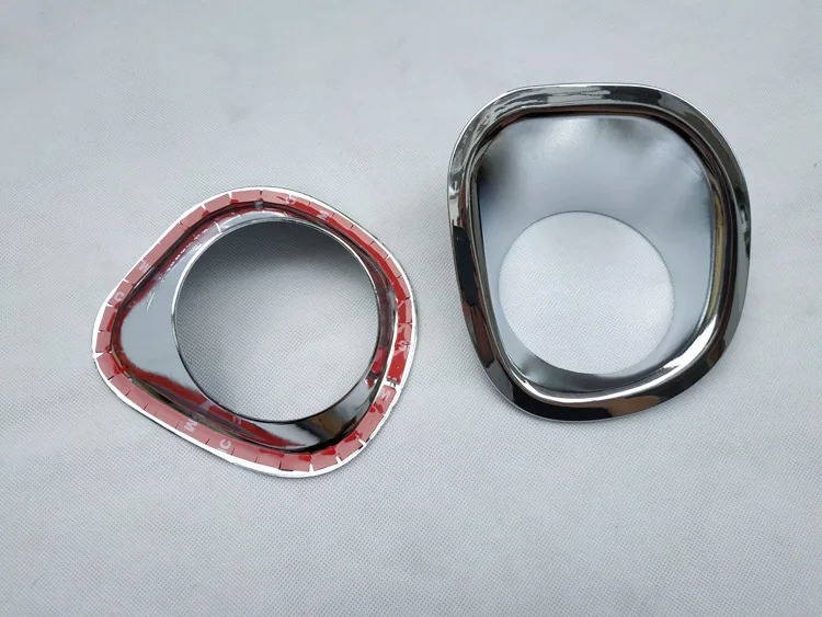 For NISSAN X-TRAIL X TRAIL XTRAIL T31 2008 2009 2010 2011 2012 2013 Chrome Front Fog Light Lamp Cover Trim Foglight accessories (2)