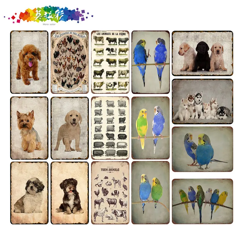 

Moura color Adorable collection - fresh country home decoration tieyi wall personality decoration tin painting restaurant creati