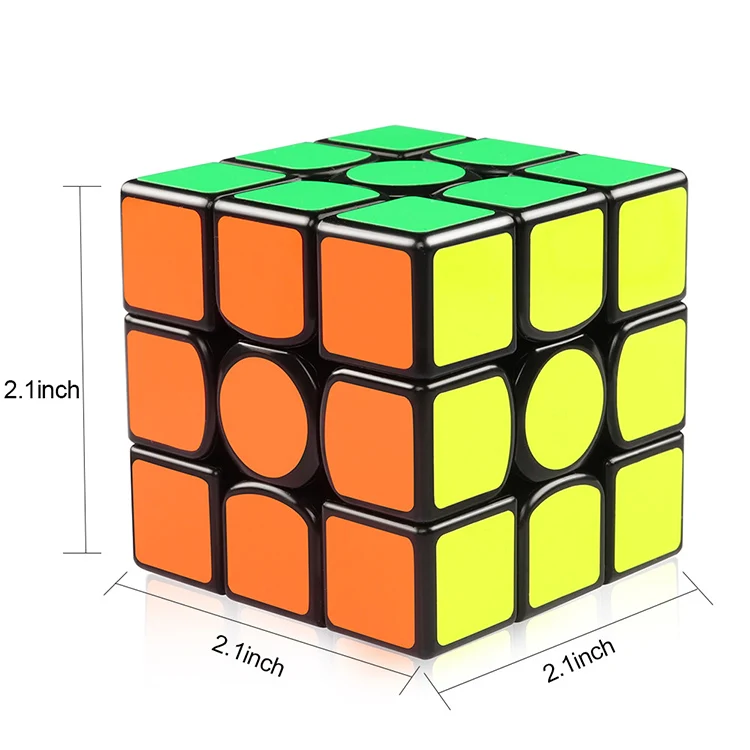 D-FantiX Ганс 356 воздуха мастер 3x3x3 Скорость кубик рубика гладкой профессиональный магический куб Непоседа образования игрушки для детей взрослых